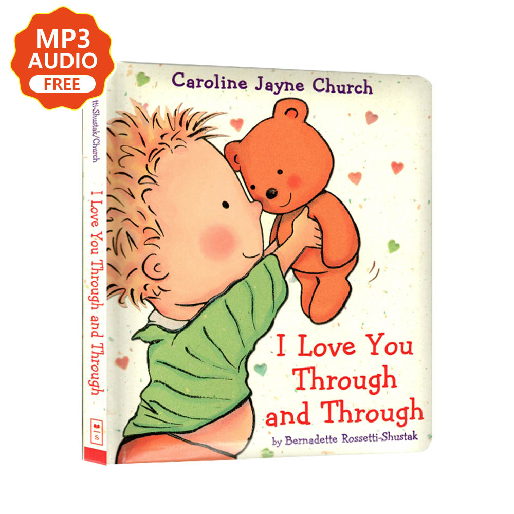 I Love You Through and Through Story Book Board Books Hard Cover Children Book Caroline By Jayne Church Picture Book Bedtime Reading Preschool Enlightenment Education Early Learning Materials for K...