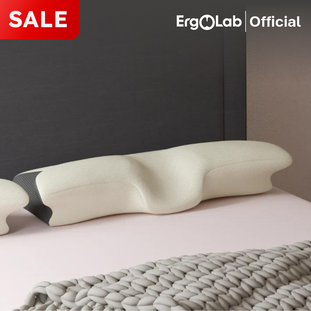 หมอน ErgoLab Deep Sleep | หมดปัญหาปวดคอ ไม่ต้องกังวลเรื่องกรน หลับสบายต่อเนื่องตลอดคืน (ประกันคืนเงินใน 90 วัน + สินค้ามีประกัน 1 ปี)