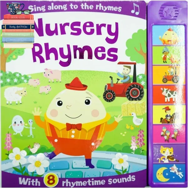 HOT DEALS >>> Nursery Rhymes with 8 rhymetime sounds หนังสือเด็ก ภาษาอังกฤษ กดมีเสียง #07772 [X]