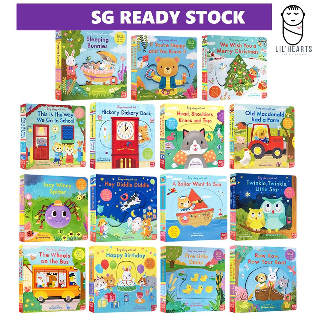 Sing Along Nursery Rhyme Baby (Babies) หนังสือเพลงเลื่อนรูปภาพสําหรับเด็กเด็กวัยหัดเดิน