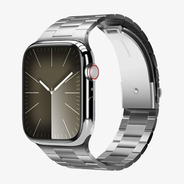 elago Apple Watch Metal Strap Band Stainless Steel 4, 5, 6, 7, 8, 9, 10, 11, SE, Ultra สายสแตนเลสแท้