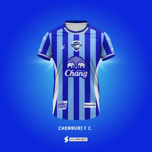เสื้อทีมเหย้า 18 ทีม ไทยลีก ฤดูกาล 2 เสื้อเจอร์ซีย์ เสื้อยืดกีฬา unisex เสื้อลำลอง เสื้อยืดแขนสั้นขนาดใหญ่ 2567 เสื้อยอดนิยม