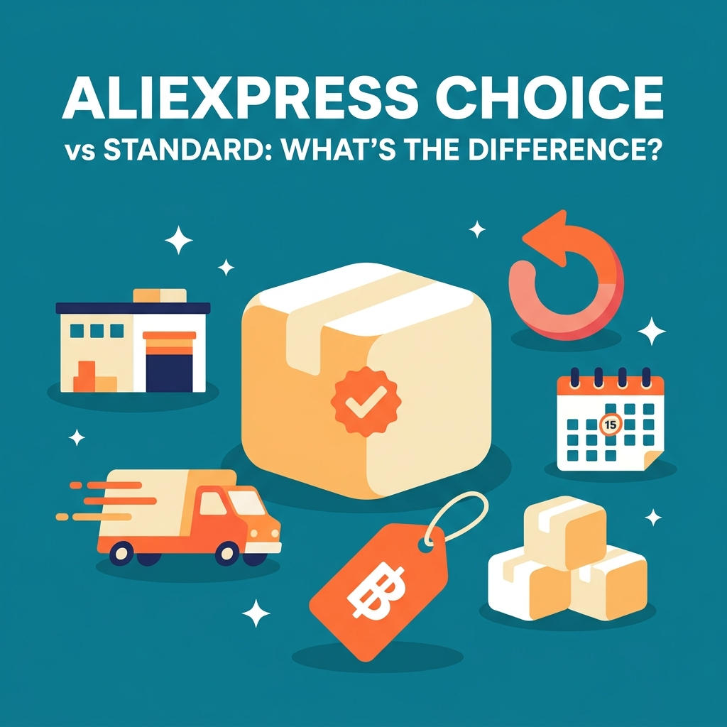 AliExpress Choice vs Standard AliExpress: Shipping, Returns & Prices Explained