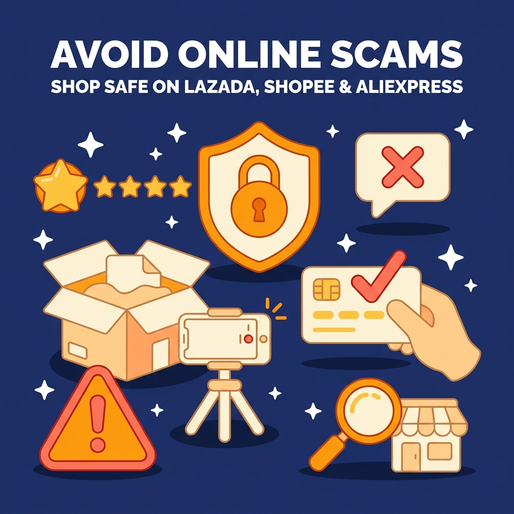 How to Avoid Scams and Bad Sellers on Lazada, Shopee & AliExpress